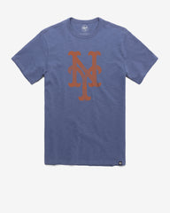 NEW YORK METS GRIT '47 SCRUM TEE BLEACHER BLUE