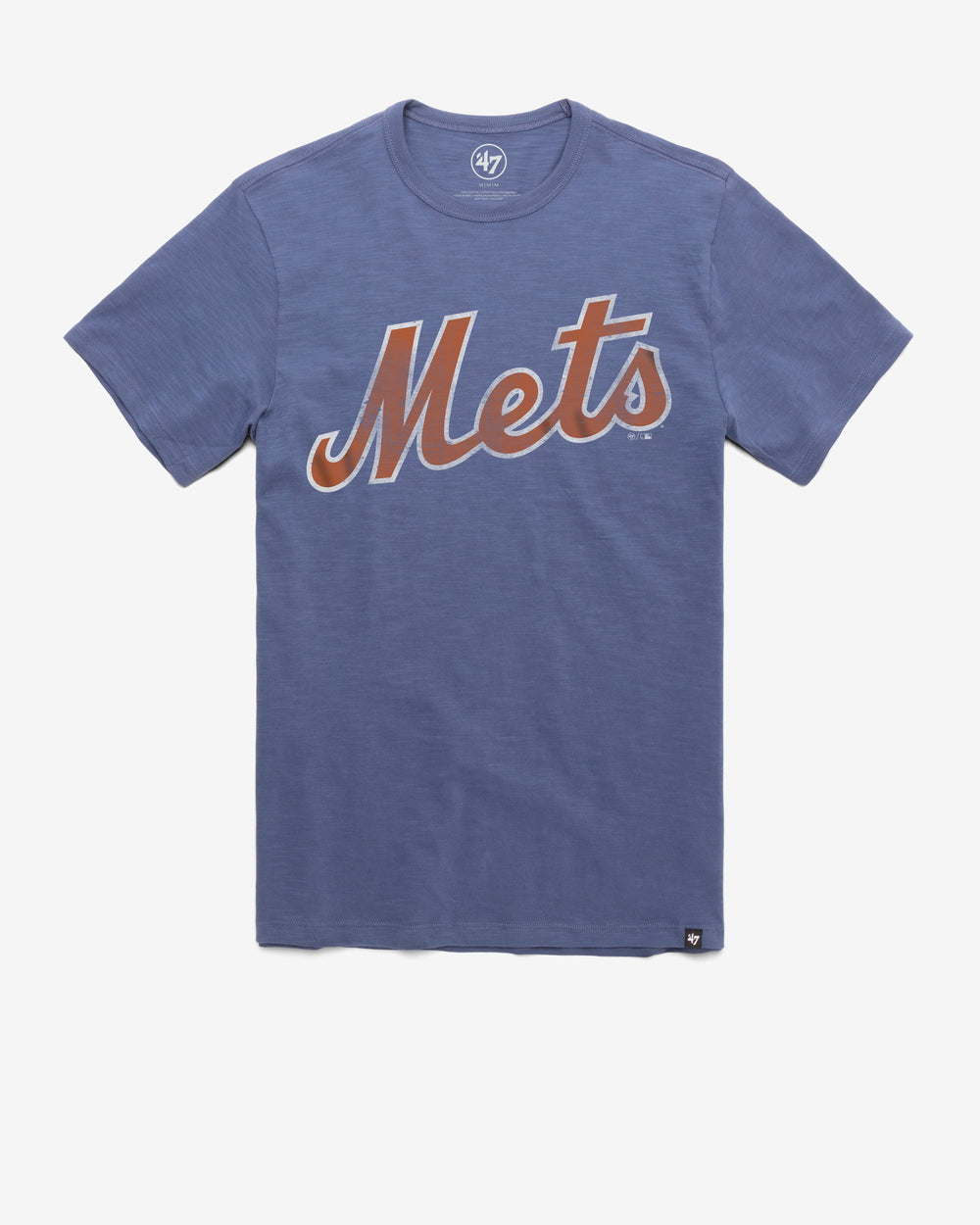 NEW YORK METS GRIT WORDMARK '47 SCRUM TEE BLEACHER BLUE