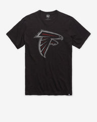 ATLANTA FALCONS GRIT '47 SCRUM TEE JET BLACK