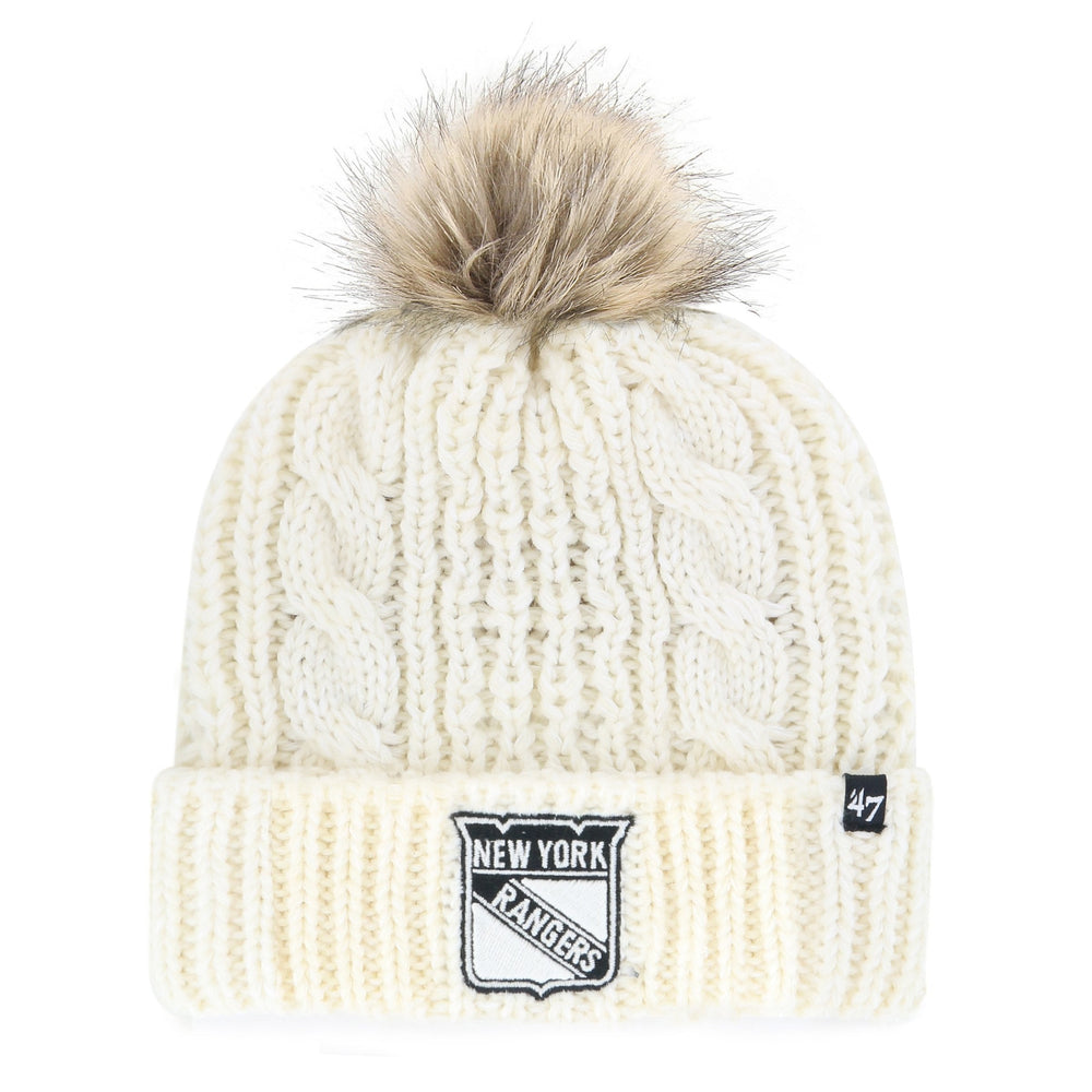 NEW YORK RANGERS MEEKO '47 CUFF KNIT WOMENS WHITE
