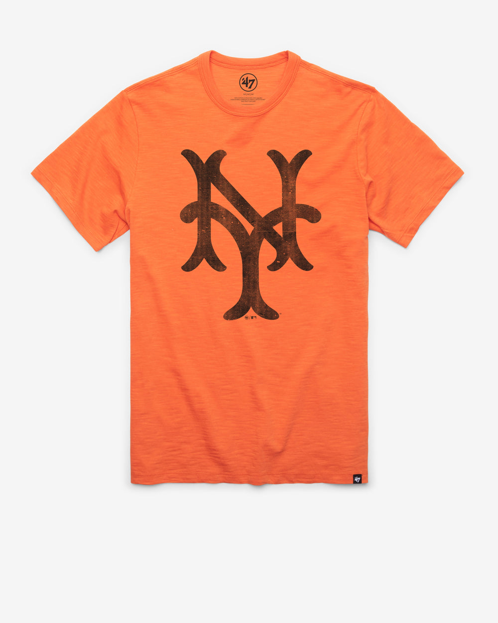 SAN FRANCISCO GIANTS COOPERSTOWN GRIT '47 SCRUM TEE CARROT