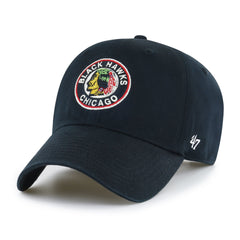 CHICAGO BLACKHAWKS VINTAGE '47 CLEAN UP BLACK