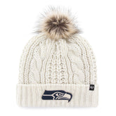 SEATTLE SEAHAWKS MEEKO '47 CUFF KNIT WOMENS WHITE