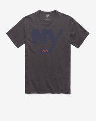 NEW YORK ISLANDERS GRIT '47 SCRUM TEE CHARCOAL