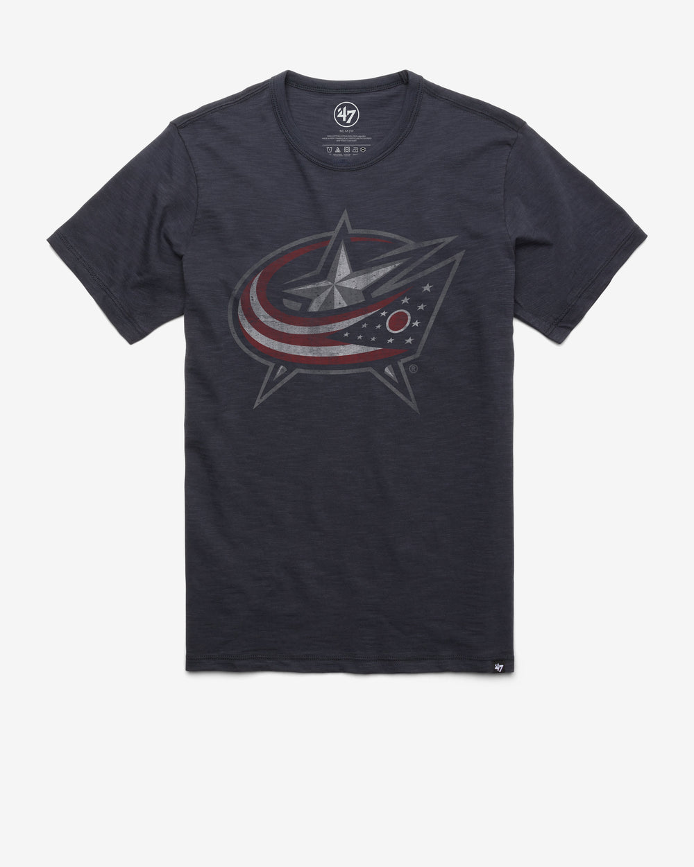 COLUMBUS BLUE JACKETS GRIT '47 SCRUM TEE FALL NAVY