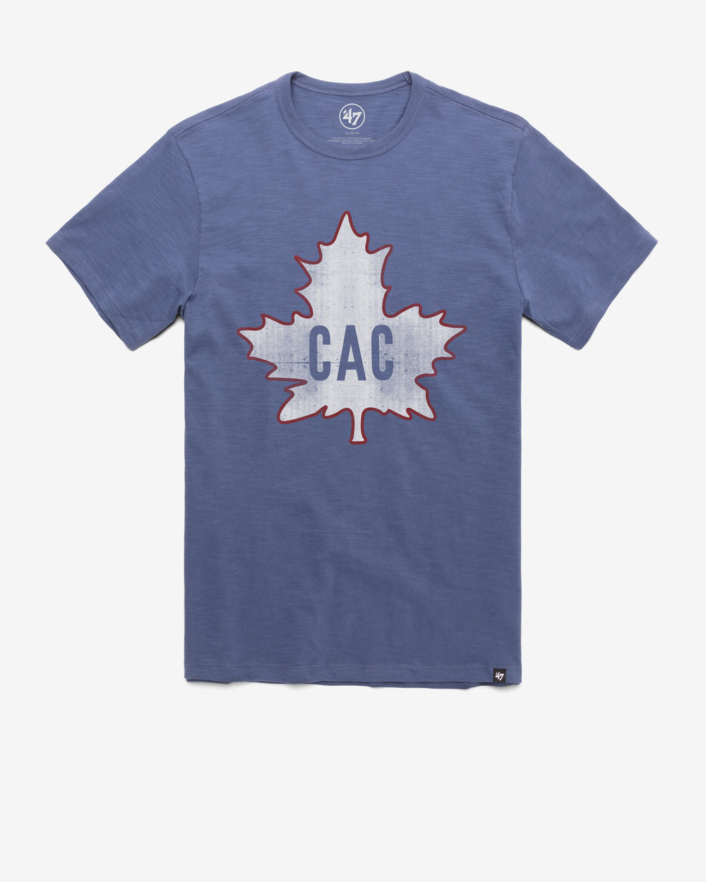 MONTREAL CANADIENS VINTAGE GRIT '47 SCRUM TEE BLEACHER BLUE