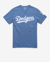 LOS ANGELES DODGERS '47 FRANKLIN FIELDHOUSE TEE CADET BLUE