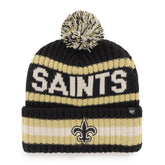 NEW ORLEANS SAINTS BERING '47 CUFF KNIT BLACK