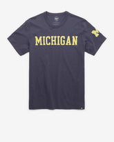 MICHIGAN WOLVERINES '47 FRANKLIN FIELDHOUSE TEE ATLAS BLUE