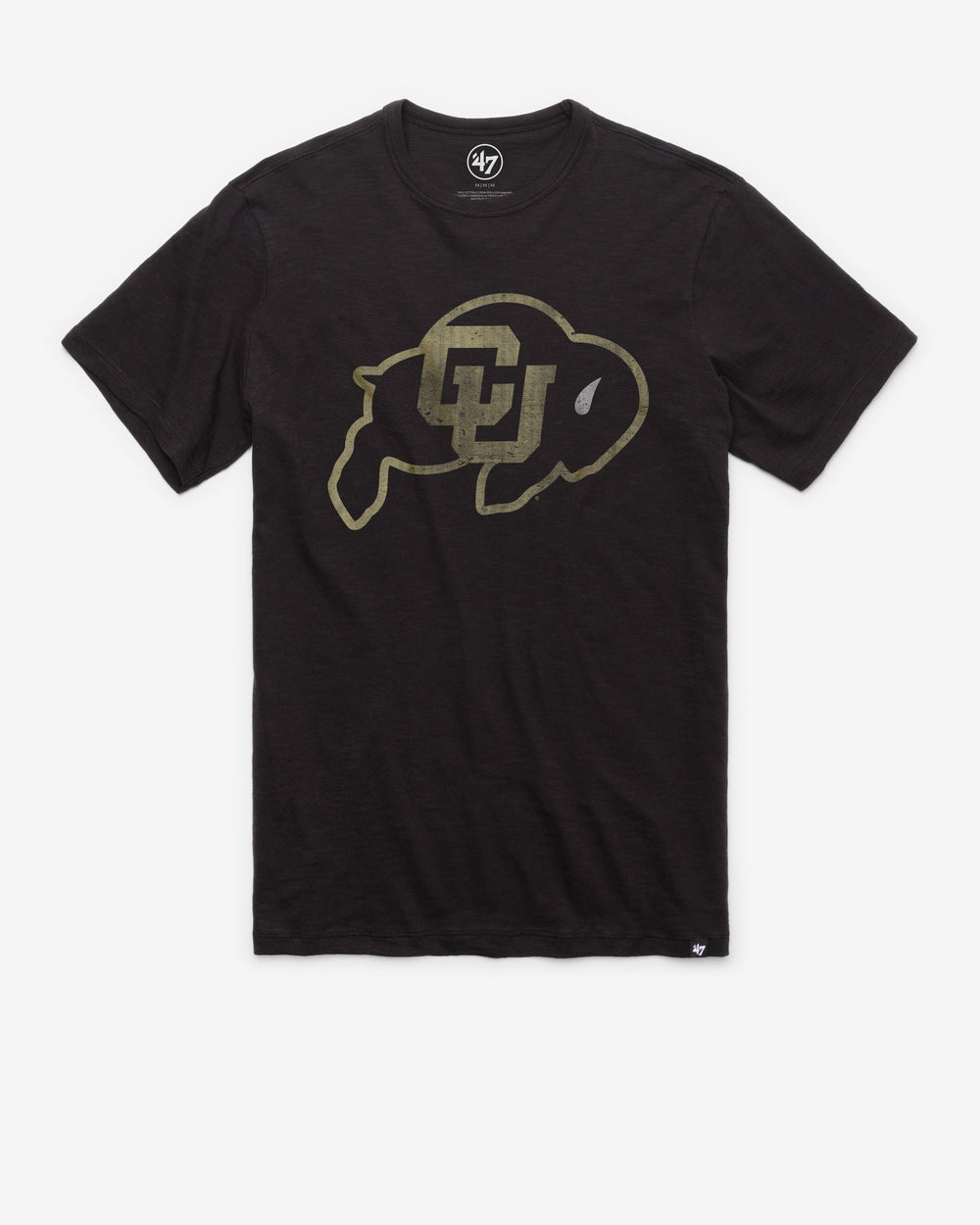 COLORADO BUFFALOES GRIT '47 SCRUM TEE JET BLACK
