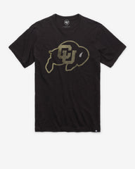 COLORADO BUFFALOES GRIT '47 SCRUM TEE JET BLACK
