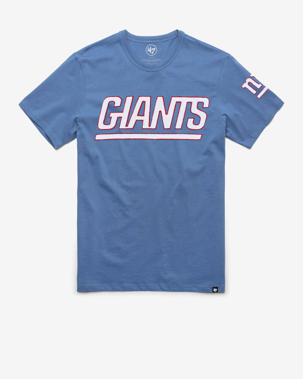 NEW YORK GIANTS '47 FRANKLIN FIELDHOUSE TEE CADET BLUE