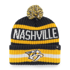 NASHVILLE PREDATORS BERING '47 CUFF KNIT NAVY