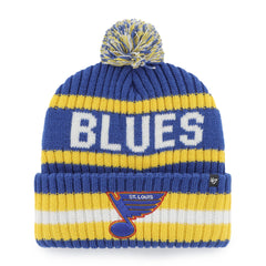 ST. LOUIS BLUES VINTAGE BERING '47 CUFF KNIT ROYAL