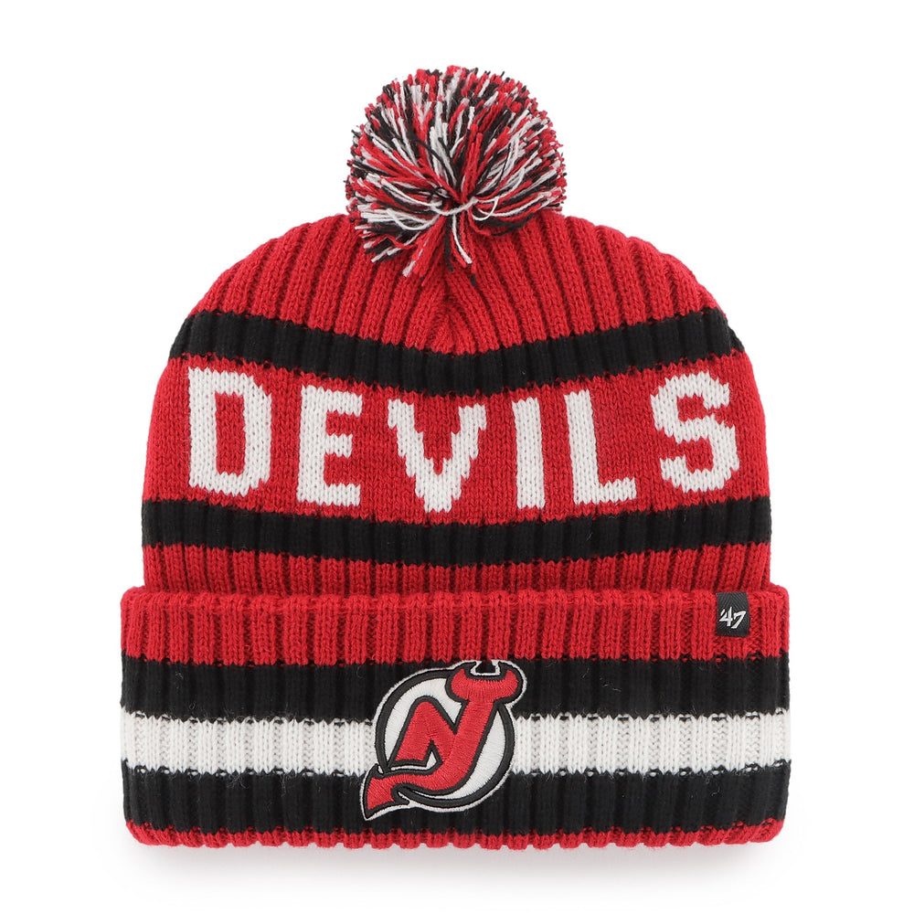 NEW JERSEY DEVILS BERING '47 CUFF KNIT RED