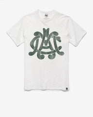 MICHIGAN STATE SPARTANS VINTAGE GRIT '47 SCRUM TEE WHITE WASH