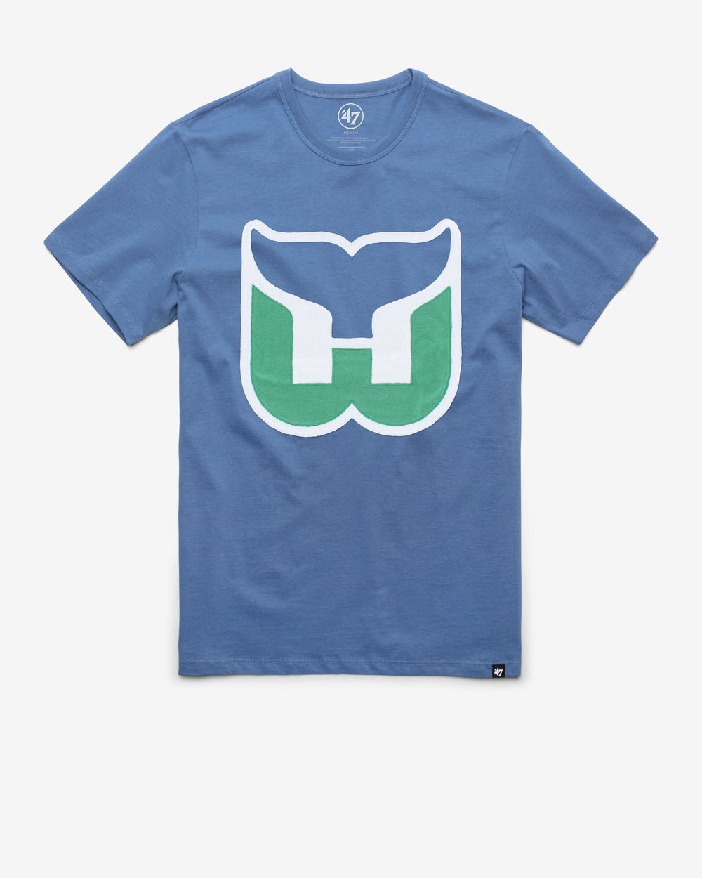 HARTFORD WHALERS VINTAGE '47 FRANKLIN FIELDHOUSE TEE CADET BLUE