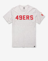 SAN FRANCISCO 49ERS HISTORIC '47 FRANKLIN FIELDHOUSE TEE RELAY GREY