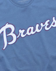ATLANTA BRAVES COOPERSTOWN '47 FRANKLIN FIELDHOUSE TEE CADET BLUE