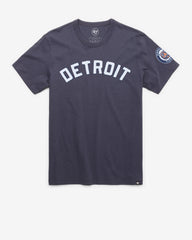 DETROIT TIGERS COOPERSTOWN '47 FRANKLIN FIELDHOUSE TEE ATLAS BLUE
