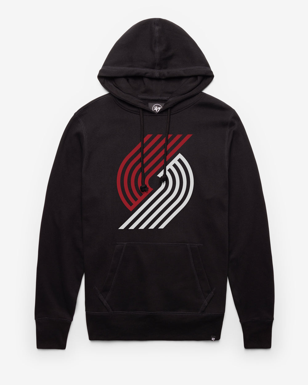 PORTLAND TRAIL BLAZERS IMPRINT '47 HEADLINE HOOD JET BLACK