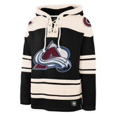 COLORADO AVALANCHE SUPERIOR '47 LACER HOOD JET BLACK