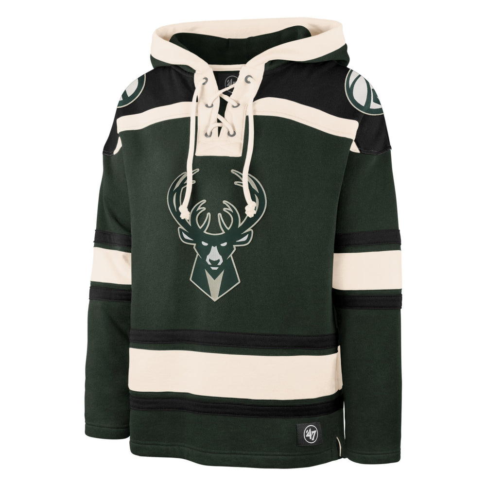 MILWAUKEE BUCKS SUPERIOR '47 LACER HOOD DARK GREEN