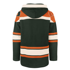 MIAMI HURRICANES SUPERIOR '47 LACER HOOD DARK GREEN