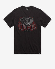ALABAMA CRIMSON TIDE GRIT '47 SCRUM TEE JET BLACK