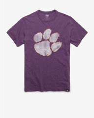 CLEMSON TIGERS GRIT '47 SCRUM TEE GRAPE