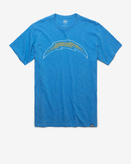 LOS ANGELES CHARGERS GRIT '47 SCRUM TEE BLUE RAZ