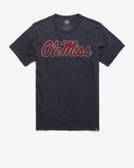 MISSISSIPPI REBELS GRIT '47 SCRUM TEE FALL NAVY