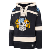 NORTH CAROLINA TAR HEELS UNC VINTAGE SUPERIOR '47 LACER HOOD FALL NAVY