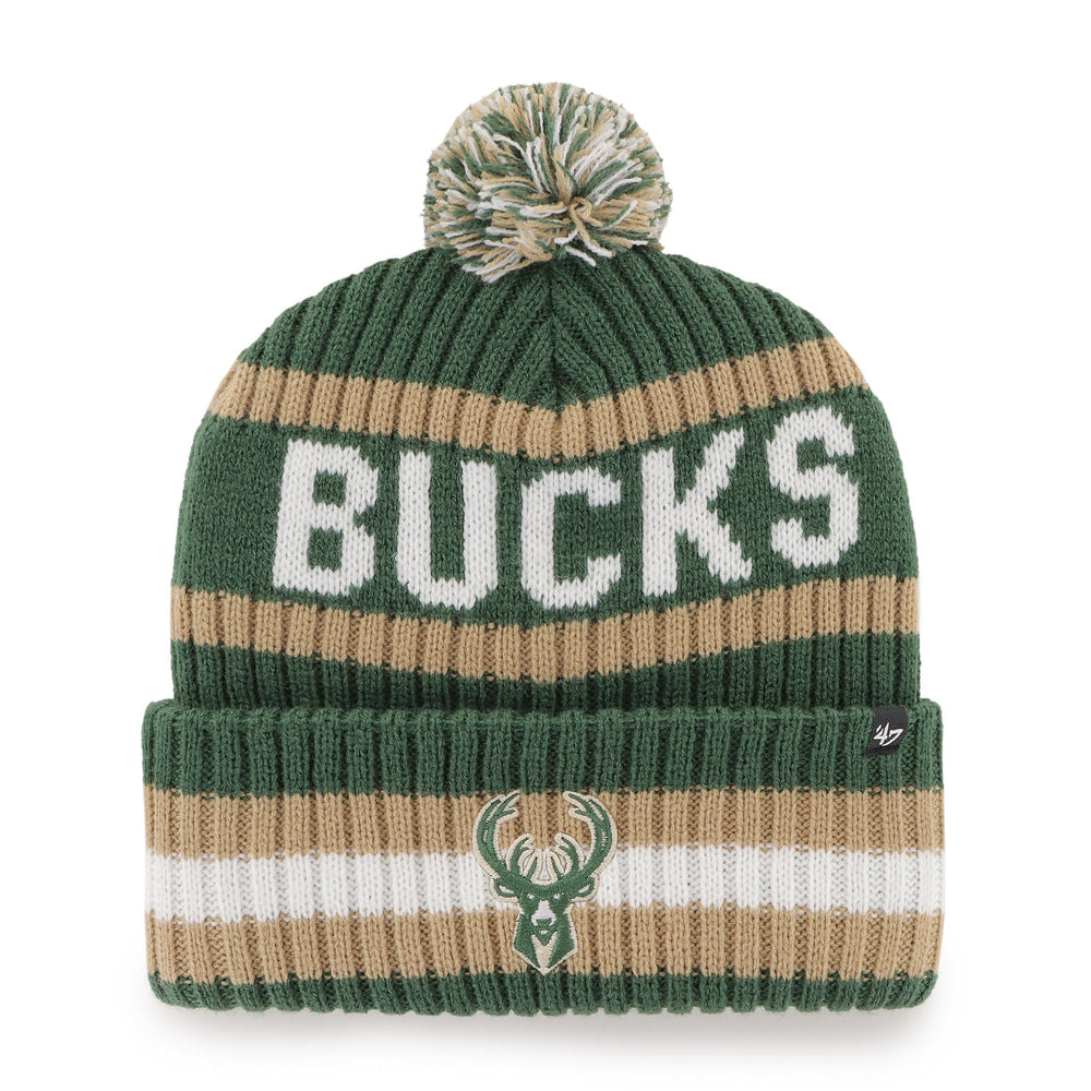 MILWAUKEE BUCKS BERING '47 CUFF KNIT DARK GREEN