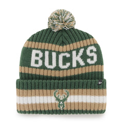 MILWAUKEE BUCKS BERING '47 CUFF KNIT DARK GREEN