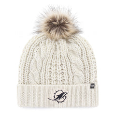 MIAMI DOLPHINS MEEKO '47 CUFF KNIT WOMENS WHITE