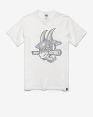 HARTFORD YARD GOATS GRIT '47 SCRUM TEE WHITE WASH