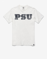 PENN STATE NITTANY LIONS '47 VINTAGE GRIT SCRUM TEE WHITE WASH