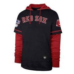 BOSTON RED SOX TRIFECTA '47 SHORTSTOP PULLOVER HOOD FALL NAVY