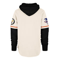 BALTIMORE ORIOLES COOPERSTOWN TRIFECTA '47 SHORTSTOP PULLOVER CREAM