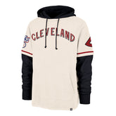 CLEVELAND GUARDIANS COOPERSTOWN TRIFECTA '47 SHORTSTOP PULLOVER CREAM