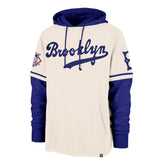 LOS ANGELES DODGERS COOPERSTOWN TRIFECTA '47 SHORTSTOP PULLOVER HOOD CREAM
