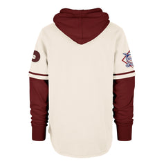 PHILADELPHIA PHILLIES COOPERSTOWN TRIFECTA '47 SHORTSTOP PULLOVER CREAM