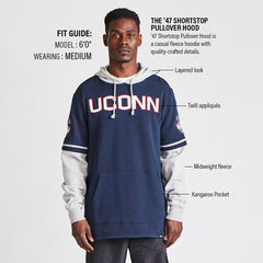 ST. LOUIS CARDINALS COOPERSTOWN TRIFECTA '47 SHORTSTOP PULLOVER HOOD CREAM