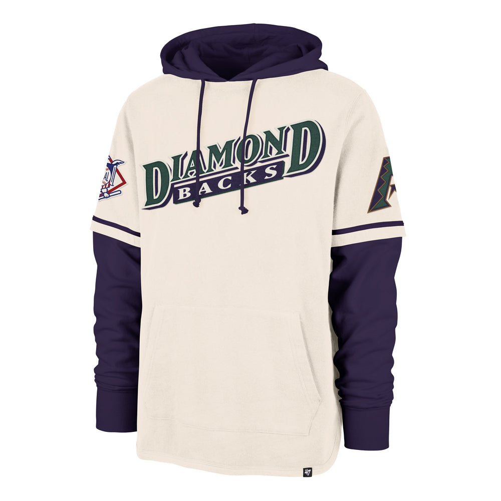 ARIZONA DIAMONDBACKS COOPERSTOWN TRIFECTA '47 SHORTSTOP PULLOVER CREAM