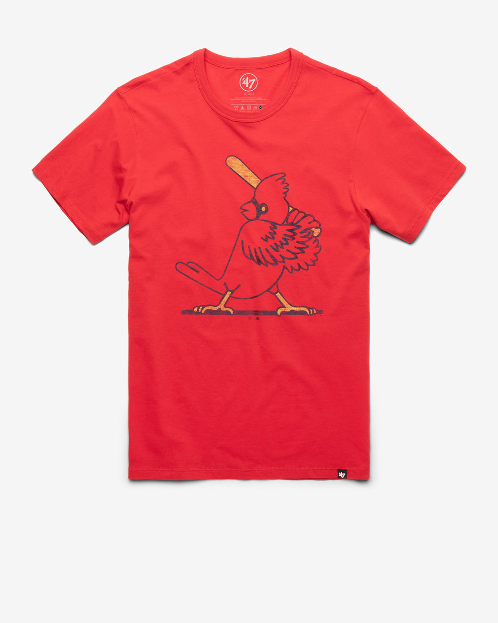 ST. LOUIS CARDINALS COOPERSTOWN PREMIER '47 FRANKLIN TEE RACER RED