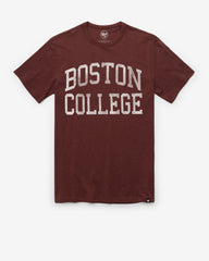 BOSTON COLLEGE EAGLES BC CLASSIC BLOCK '47 SCRUM TEE MAROON