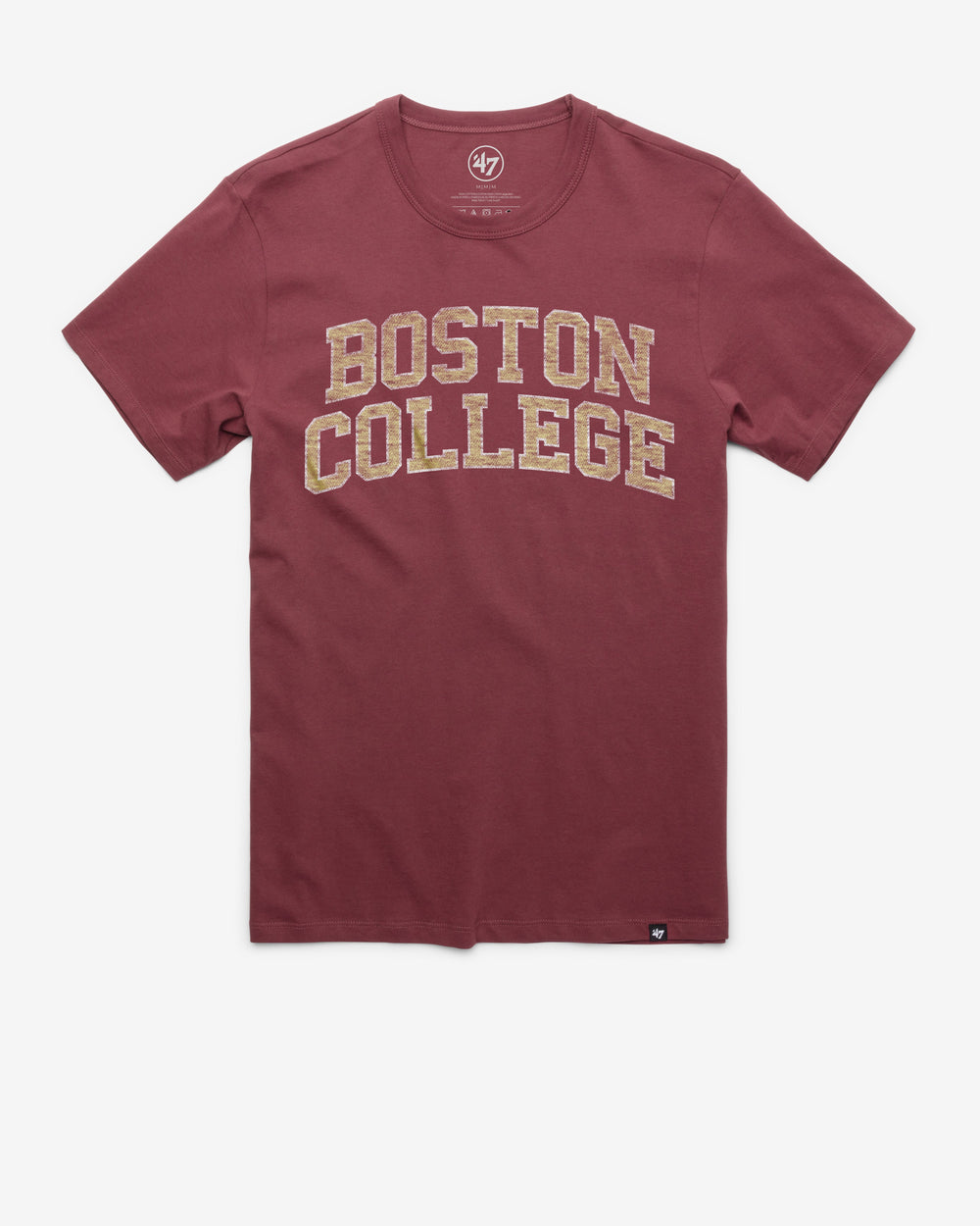 BOSTON COLLEGE EAGLES BC PREMIER '47 FRANKLIN TEE MULBERRY MAROON
