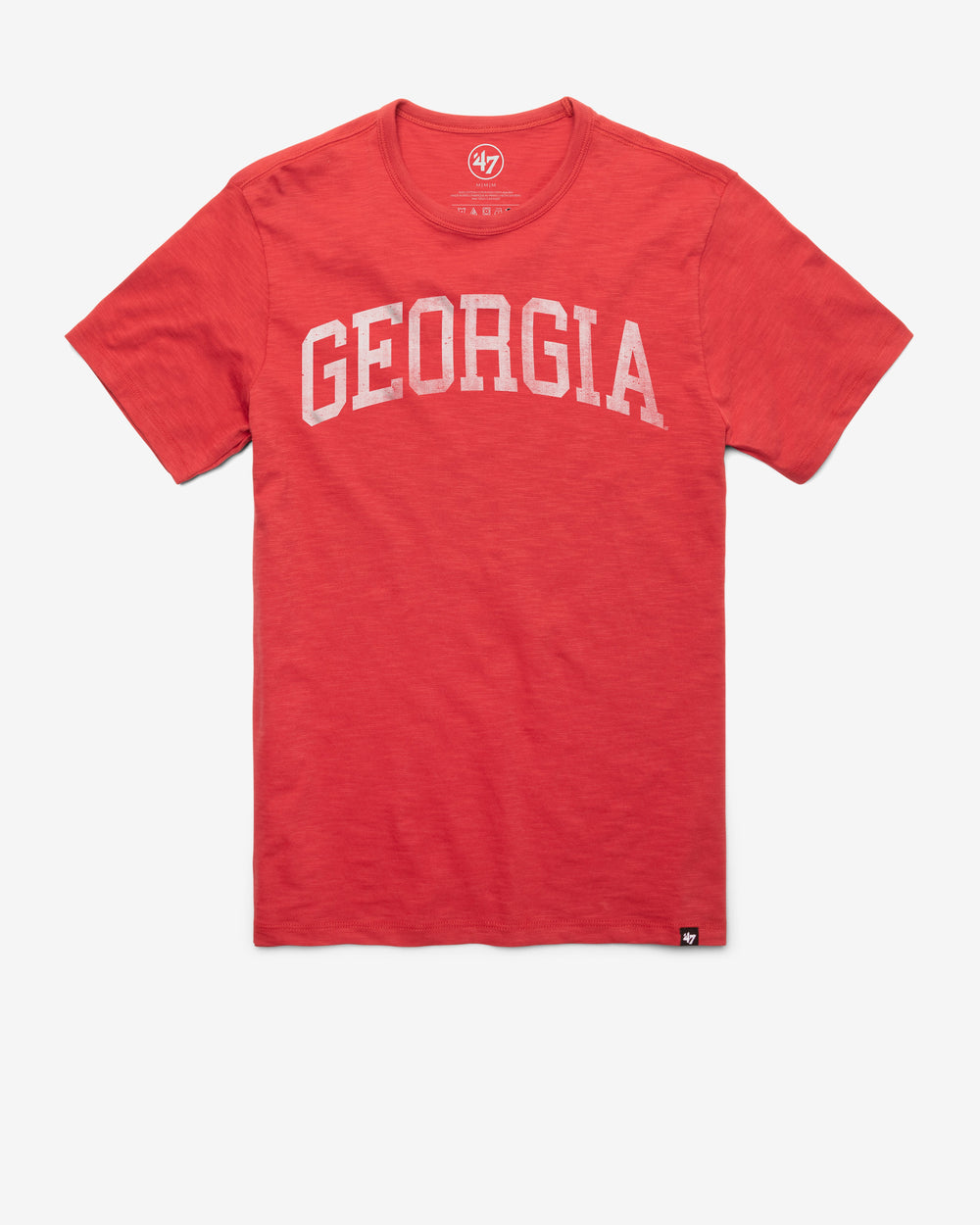 GEORGIA BULLDOGS CLASSIC BLOCK '47 SCRUM TEE RESCUE RED