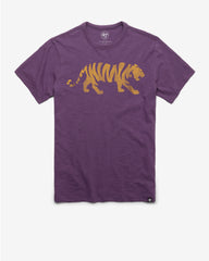 LOUISIANA STATE TIGERS LSU GRIT '47 SCRUM TEE GRAPE